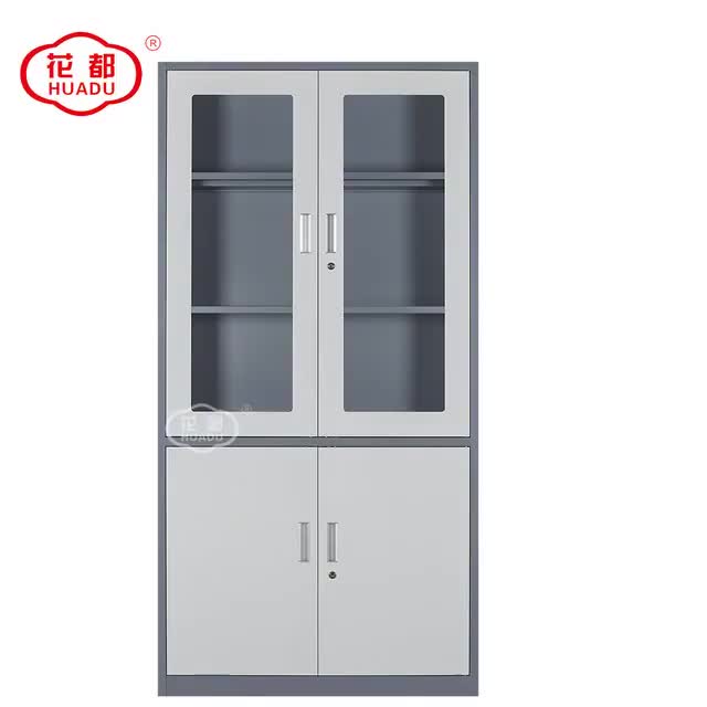 Cheap Furniture Knock Down Metal Wardrobe Steel Clothes Storage