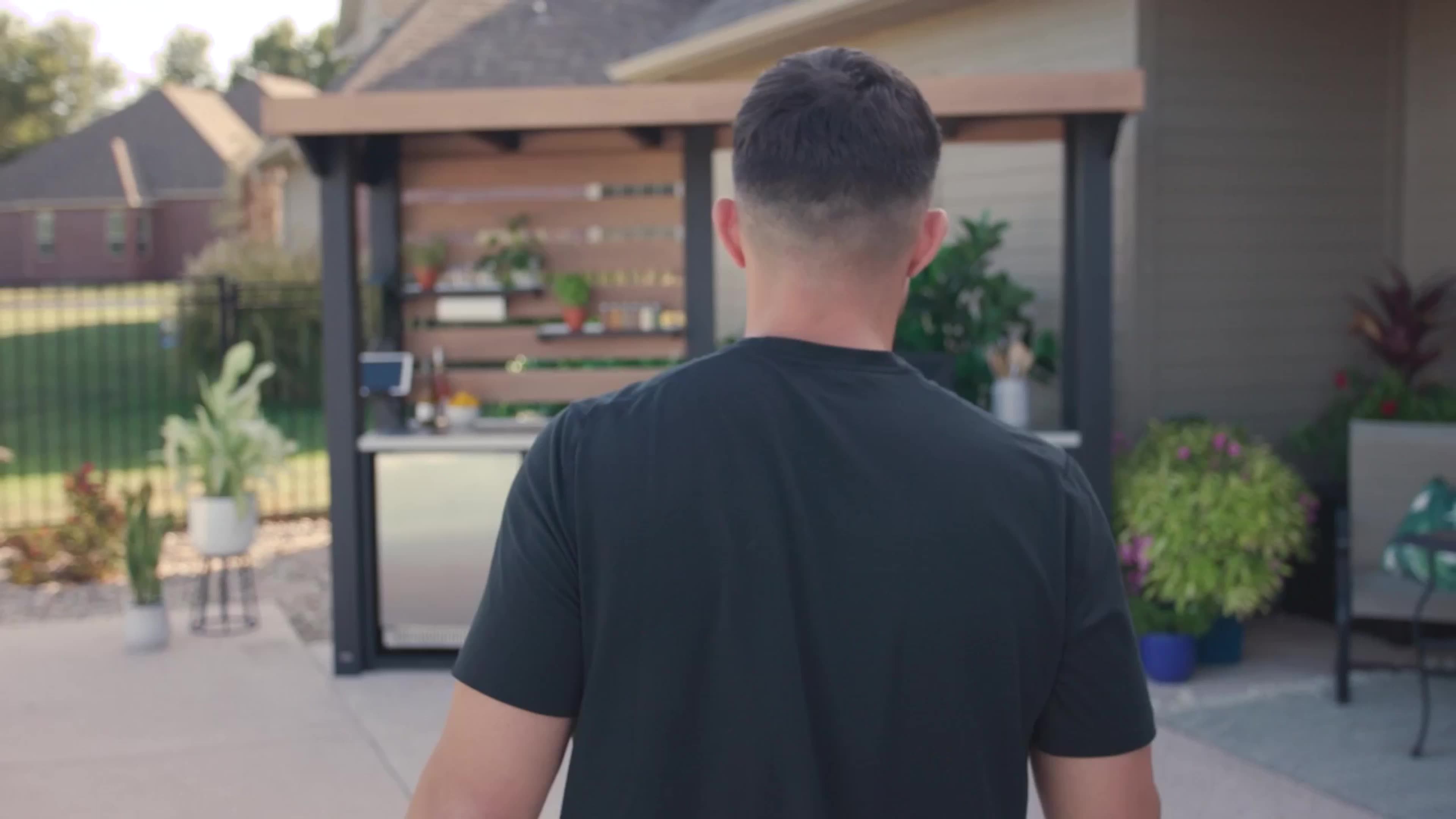 Modular Outdoor Kitchen Custom Garden Stainless Steel Outdoor