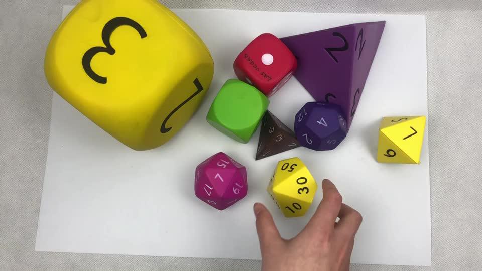 2019 Factory Custom Anti Stress Ball Set Soft Relieve Toys For Kid Pu Z Eva Foam Dice Buy Foam