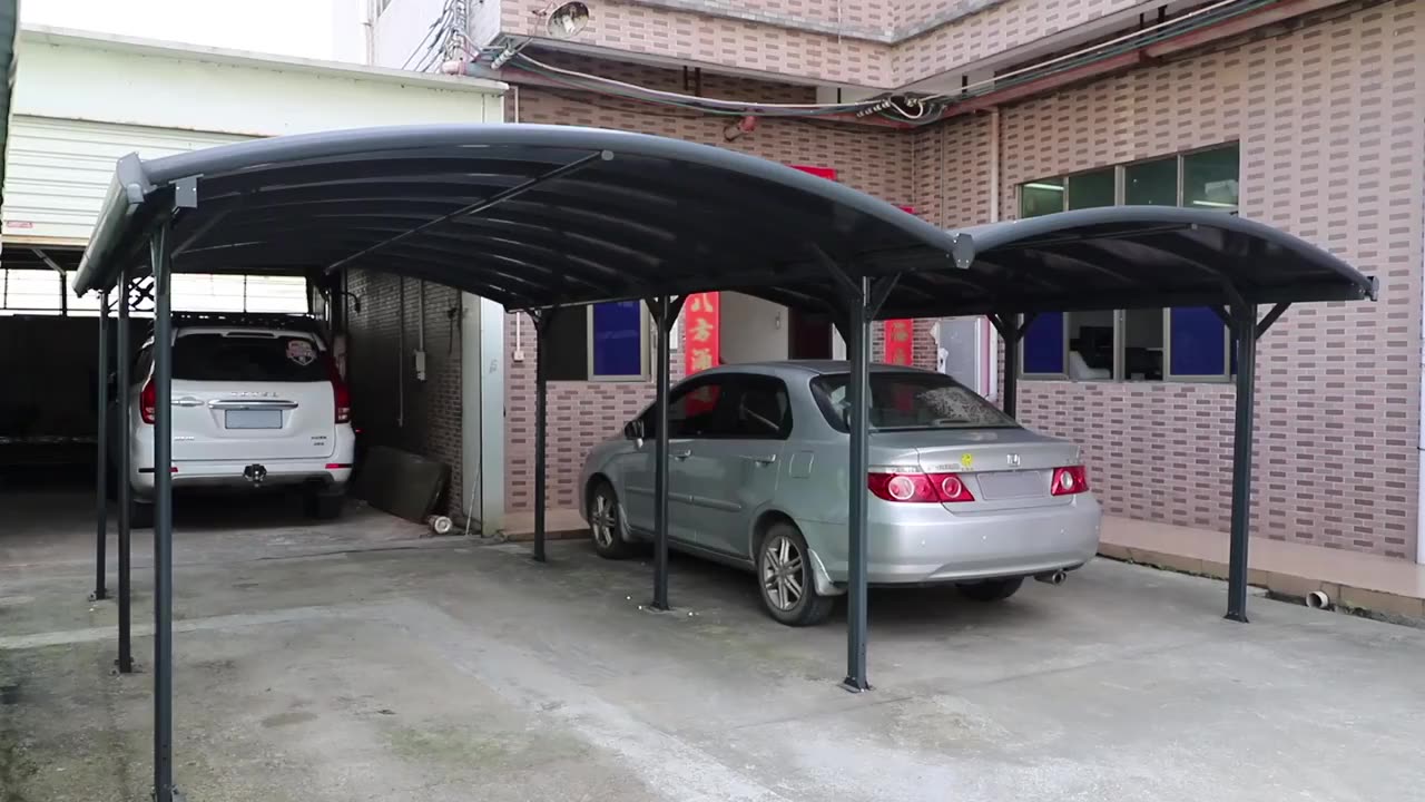 Навес гаражный d34l140