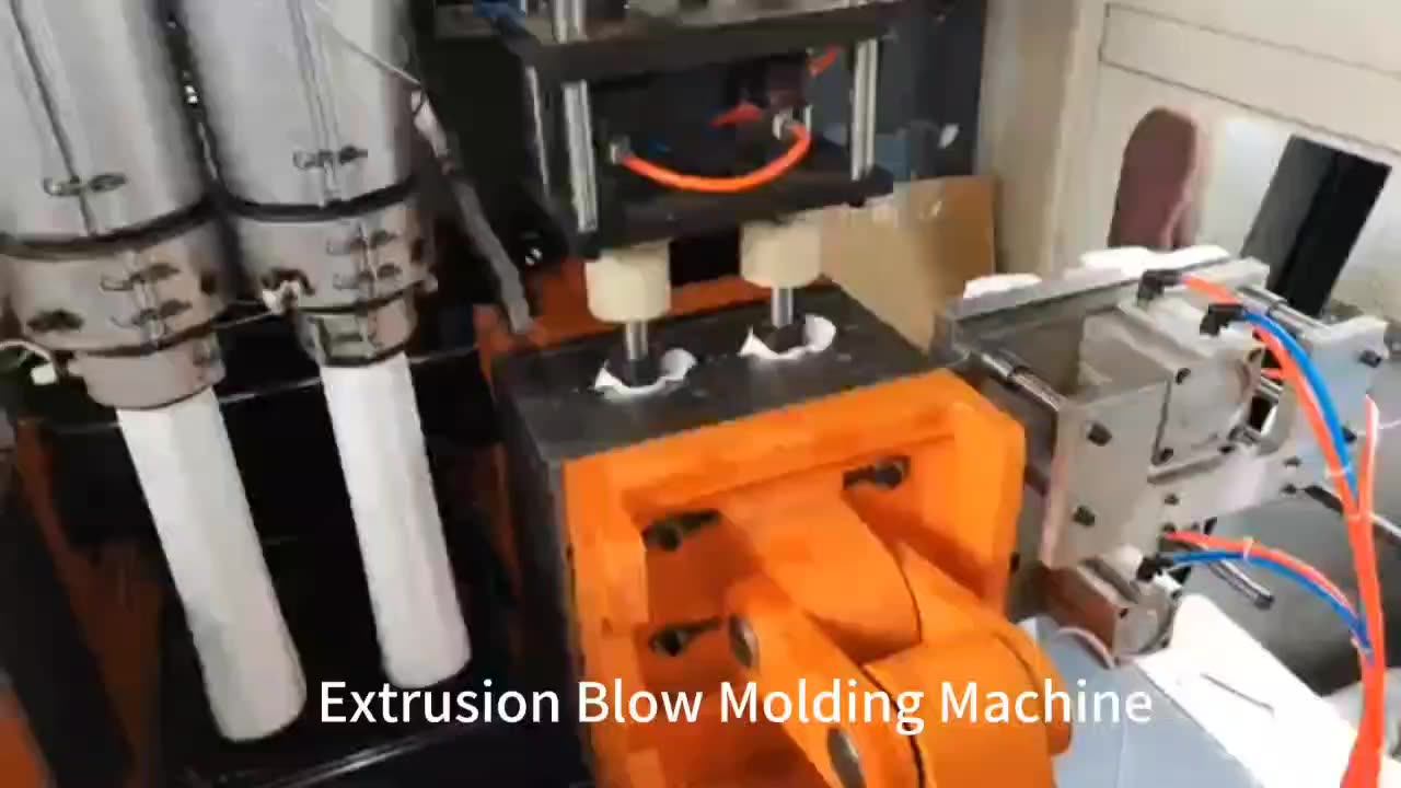 Full Automatic Hdpe Bottle Plastic Bucket Manufacturing Extrusion Blow