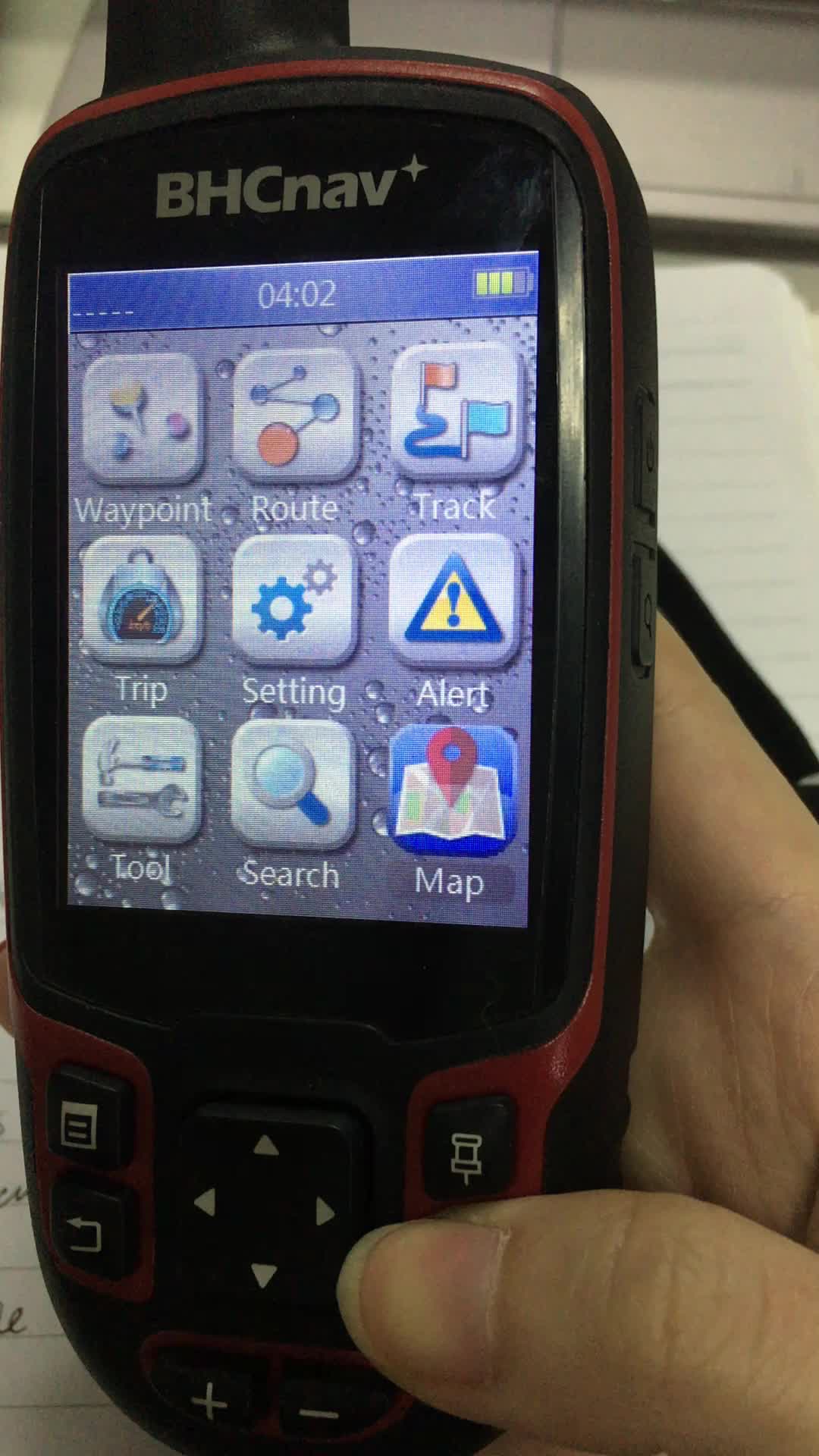 Easy Mapping Outdoor Bhcnav Nava F78 Marine Handheld Gps For Traveling