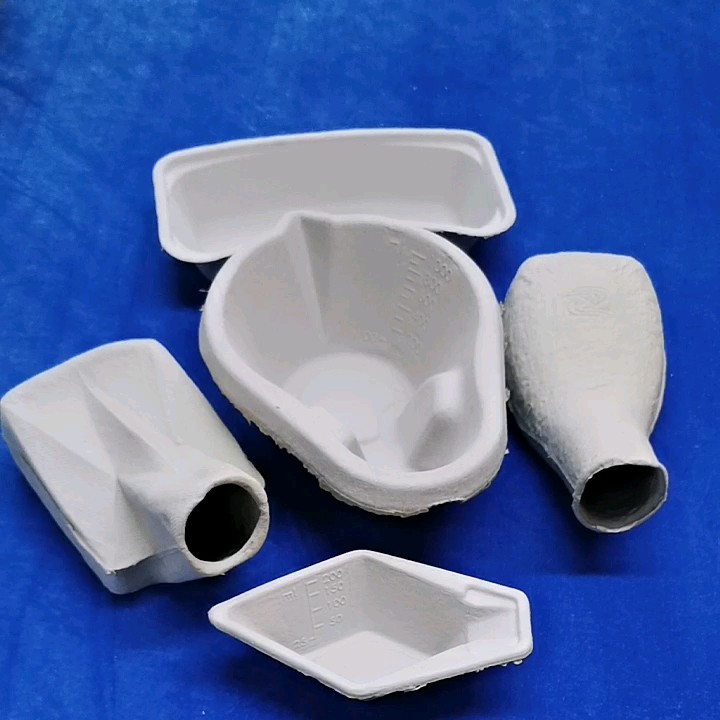 Disposable Molded Pulp Biodegradable Paper Bedpans And Urinals For