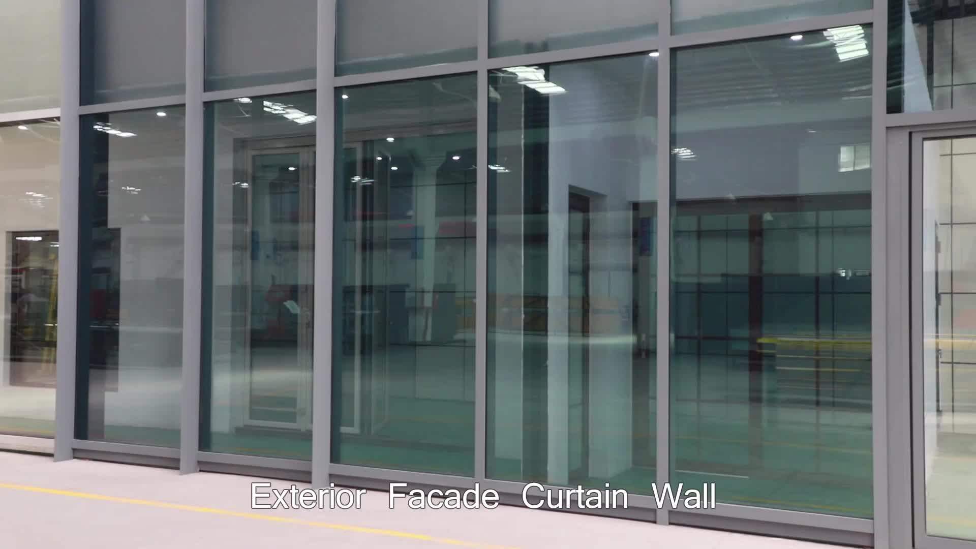 Aluminum Frame Double Glass Curtain Wall Office Building Prices Buy