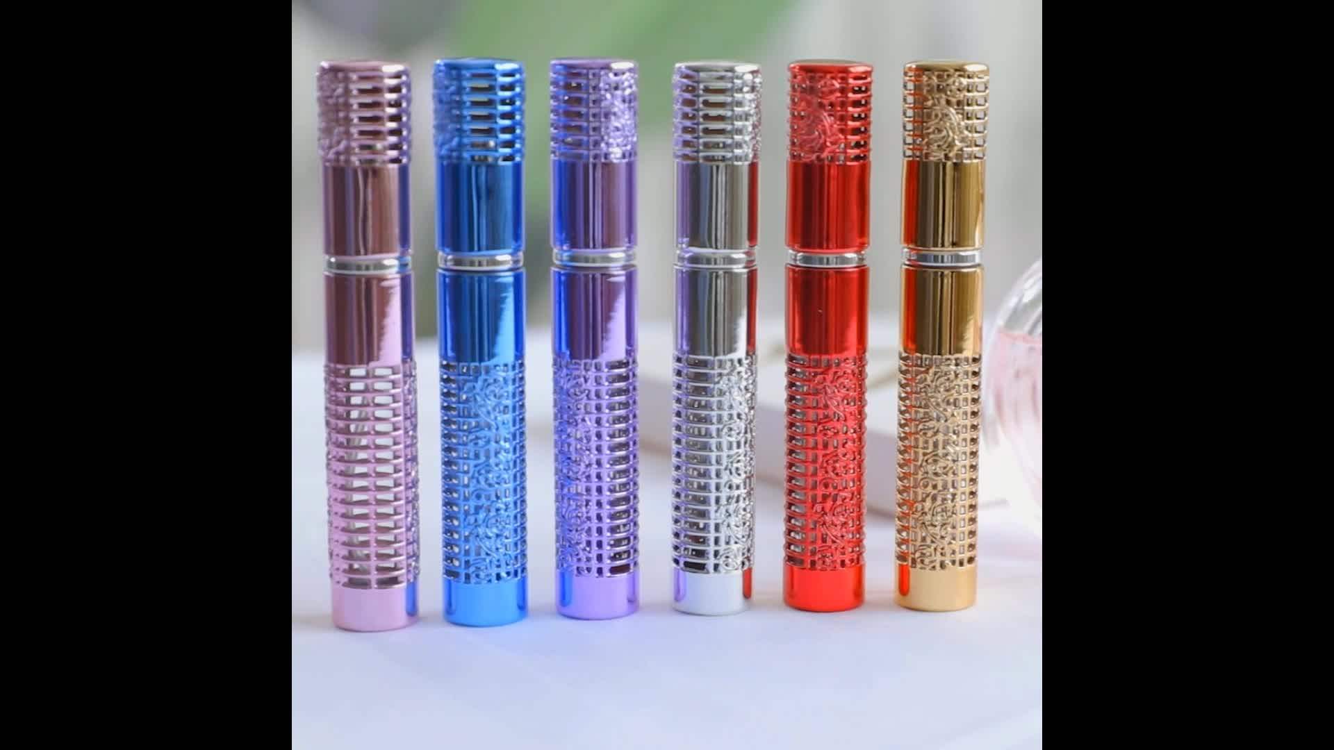 Mub New Design Luxury 5ml Portable Refillable Perfume Atomizer Spray