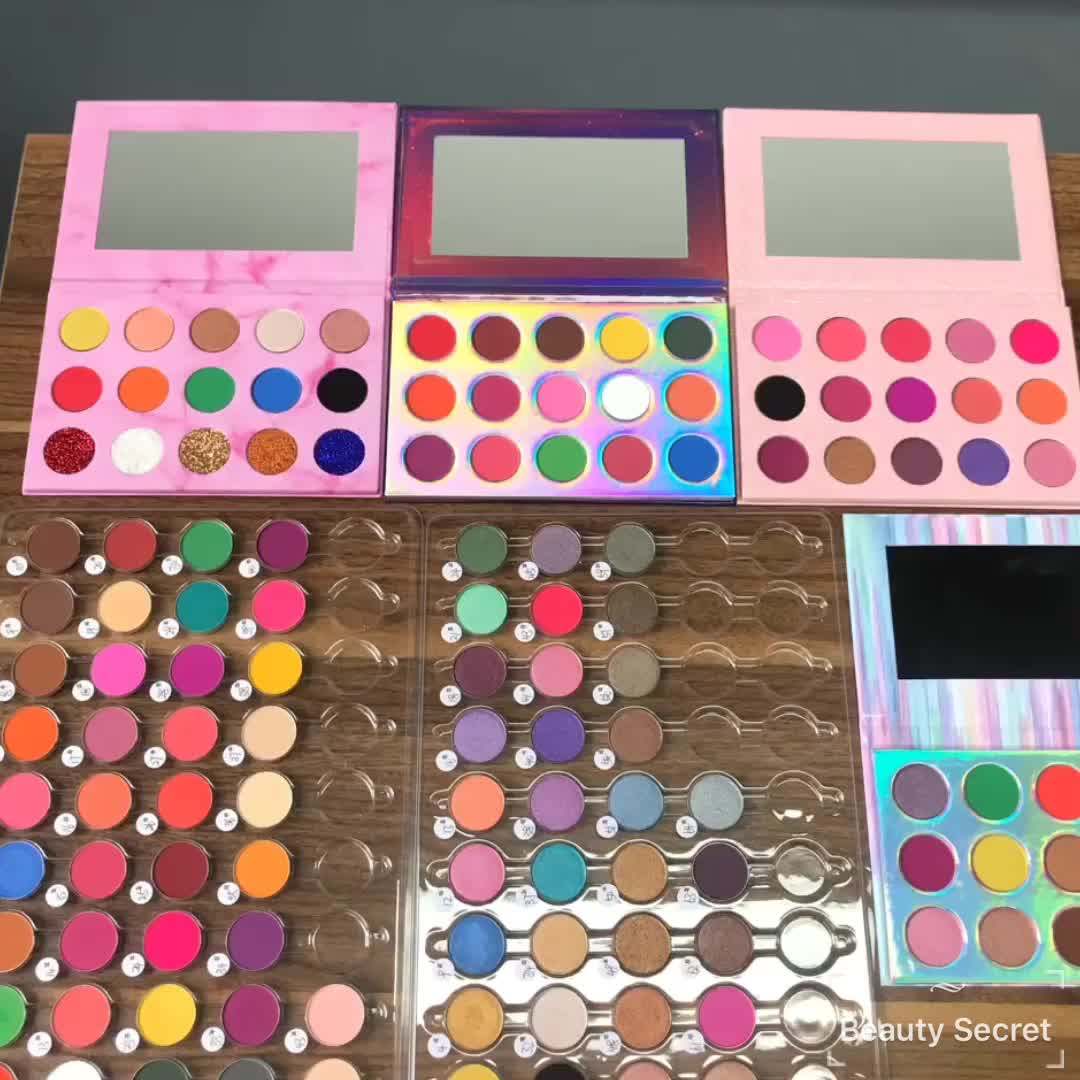 Wholesale Cardboard Packaging Custom Private Label Empty Eyeshadow Palette Buy Private Label
