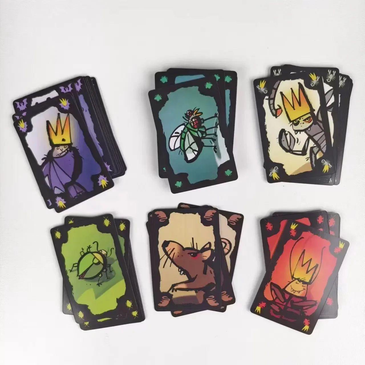 KAKER LAKEN POKER:ROYAL English German cockroach cheating moth series German adult children