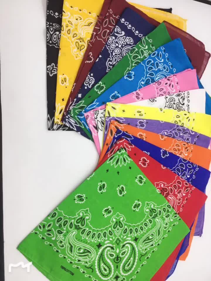 Cheap Cotton And Polyester Bandana Wholesale Bandanas Buy Cheap