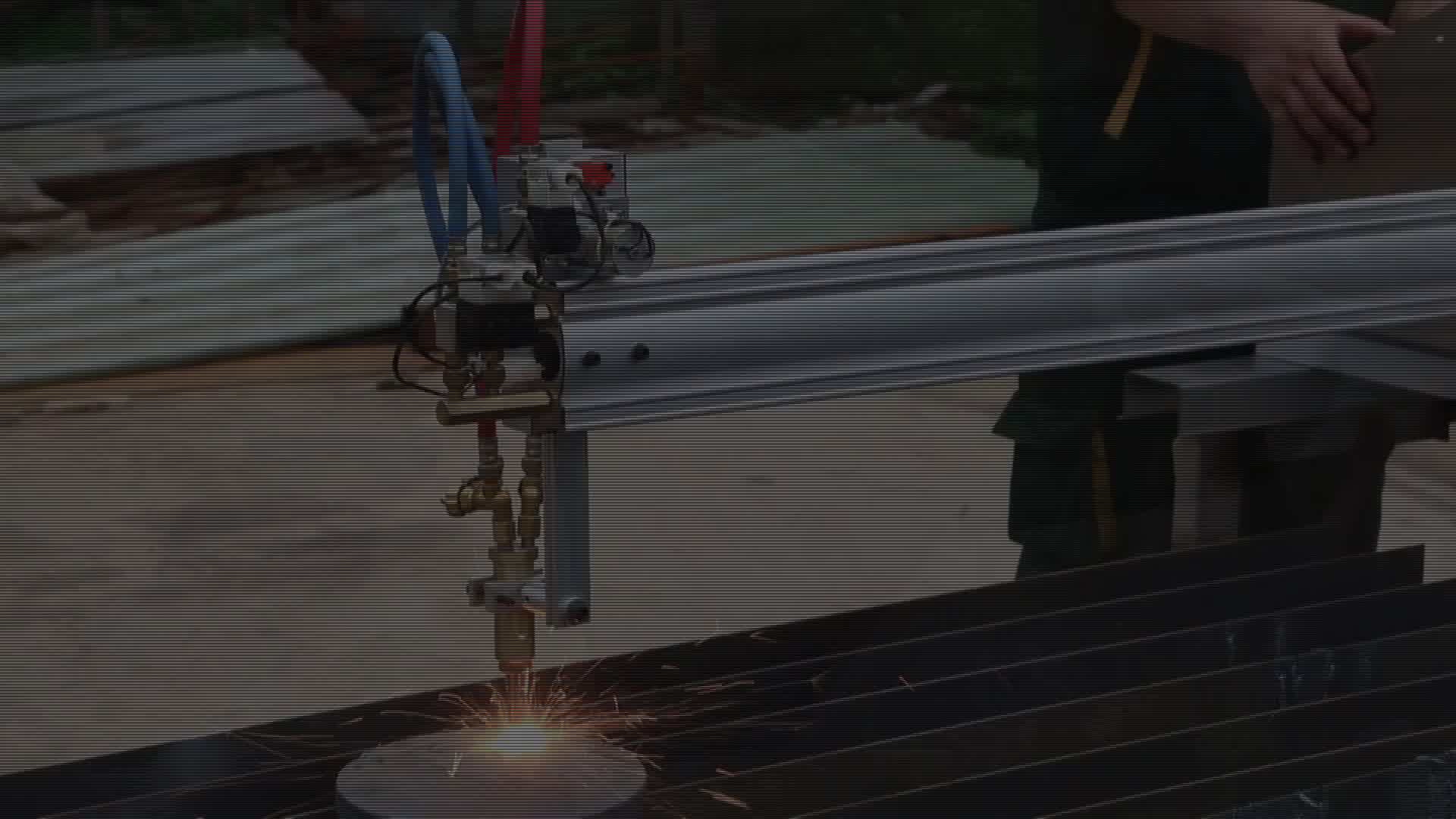 Heavy Strong Track Rail Portable Cnc Plasma Cutting Machine High