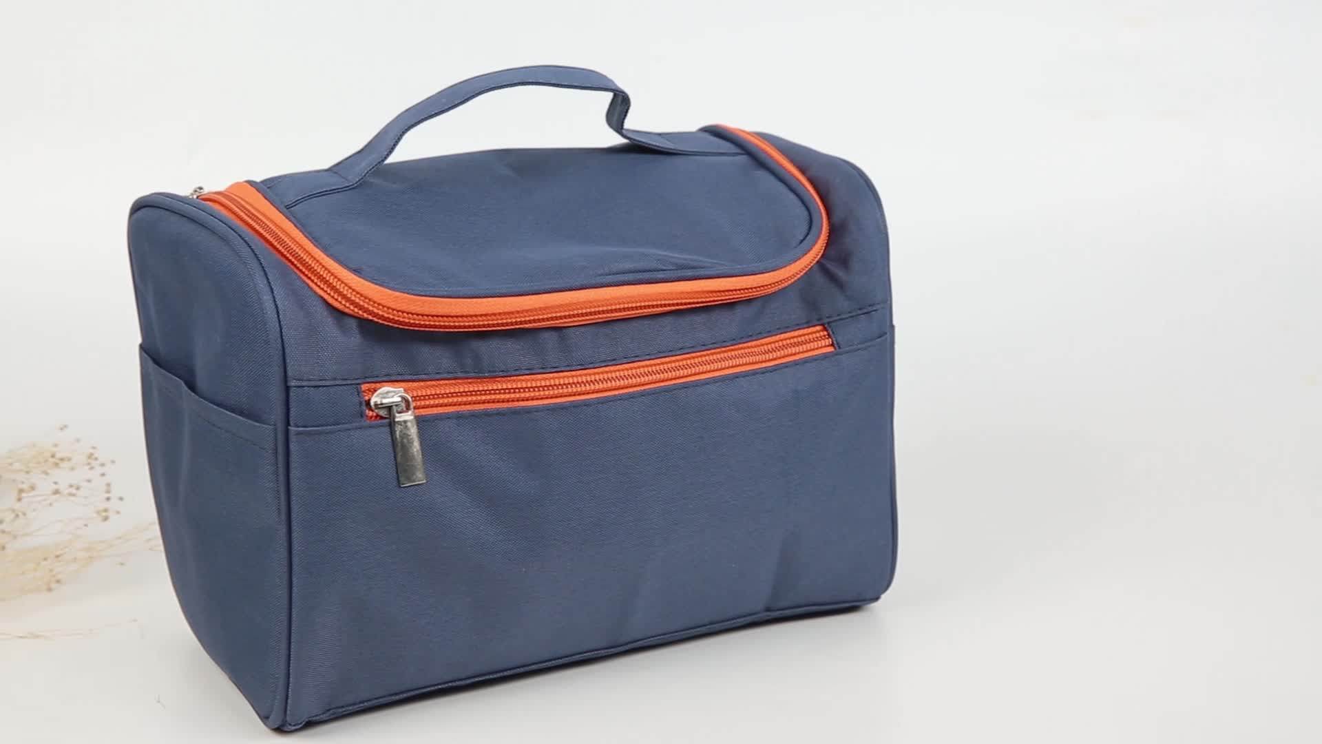 Travel Pouch Waterproof Cosmetic Bag Simple Toiletry Kit Men Women Wash