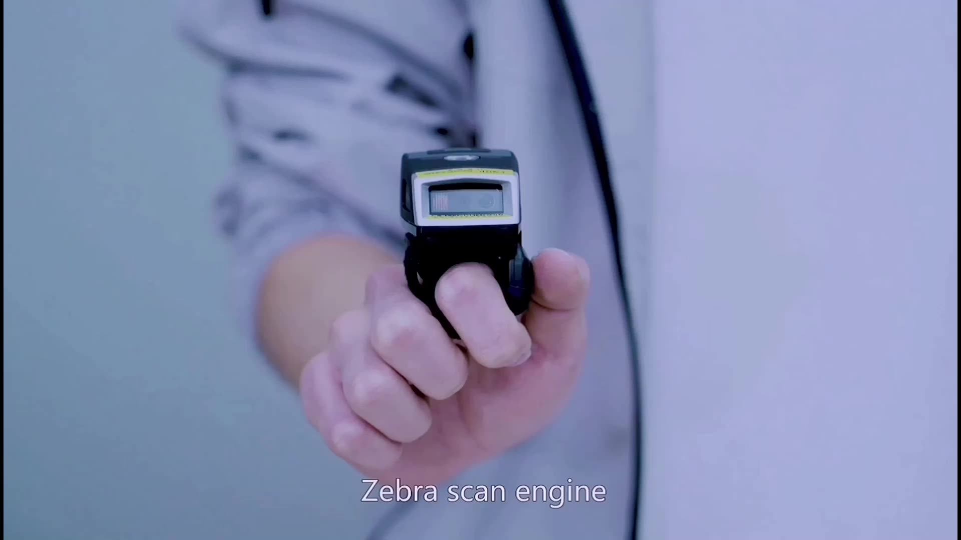 Ms02 Portable Wearable Wrist Mounted Wristband Barcode Scanner Armband