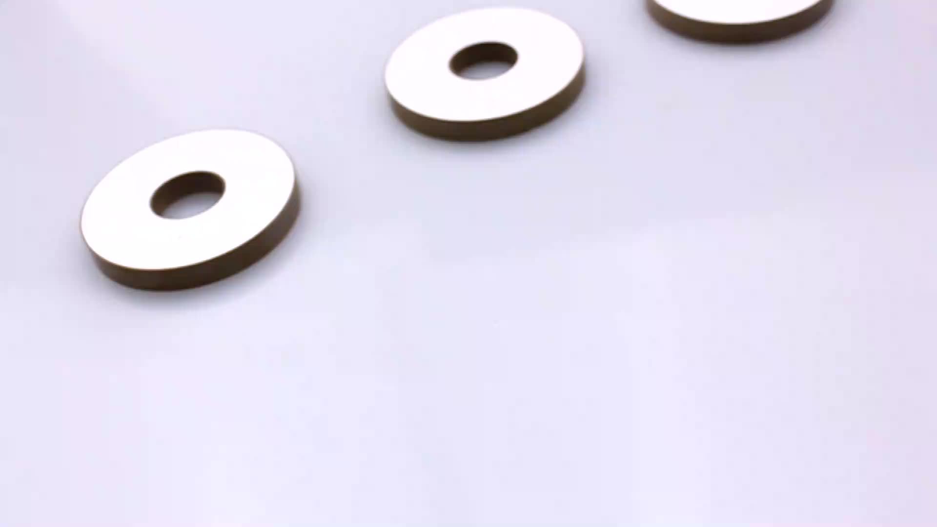 50*17*6.5 Pzt8 Piezoelectric Ceramic Sheet Buy Ceramic Sheet