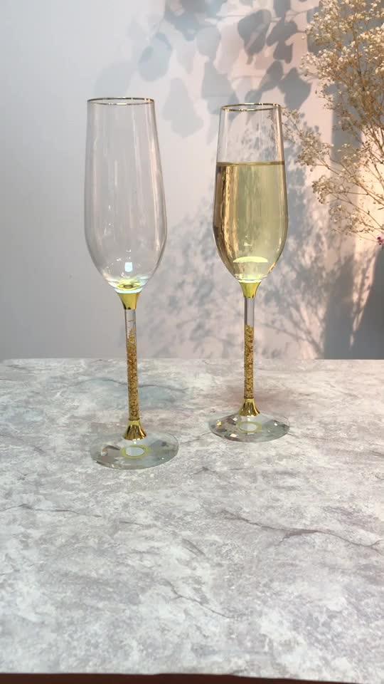 White Acrylic Moet Crystal Goblet Champagne Glasses Buy Crystal