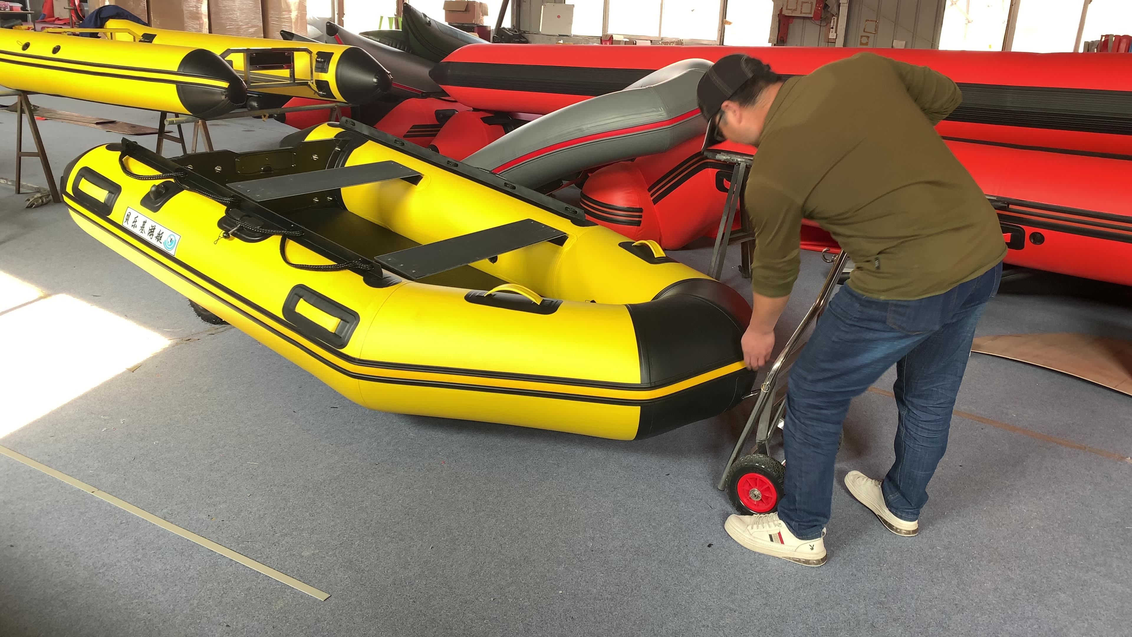 Inflatable Boat Launching Wheels/easy Trailer C1/boat Transom Launching