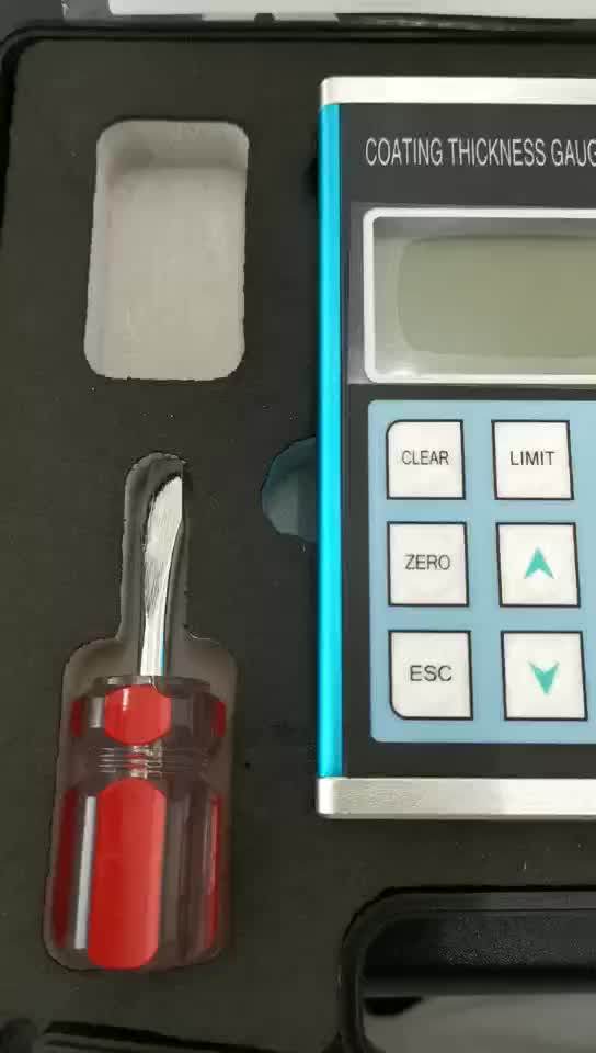 Dgtyct300 Portable Digital Coating Thickness Depth Gauge Meter Though