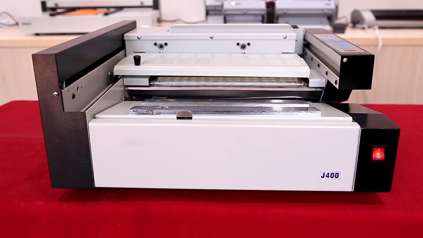 J400 Perfect Binder Perfect Binding Machine Hot Glue Book Binder