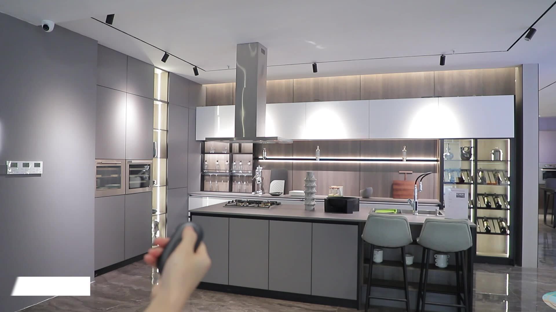 Pa Modern Designs High Gloss Lacquer Modular Kitchen Buy