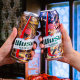 Wusu beer 500ml*12 cans large Wusu scenery can Xinjiang beer full box canned date fresh