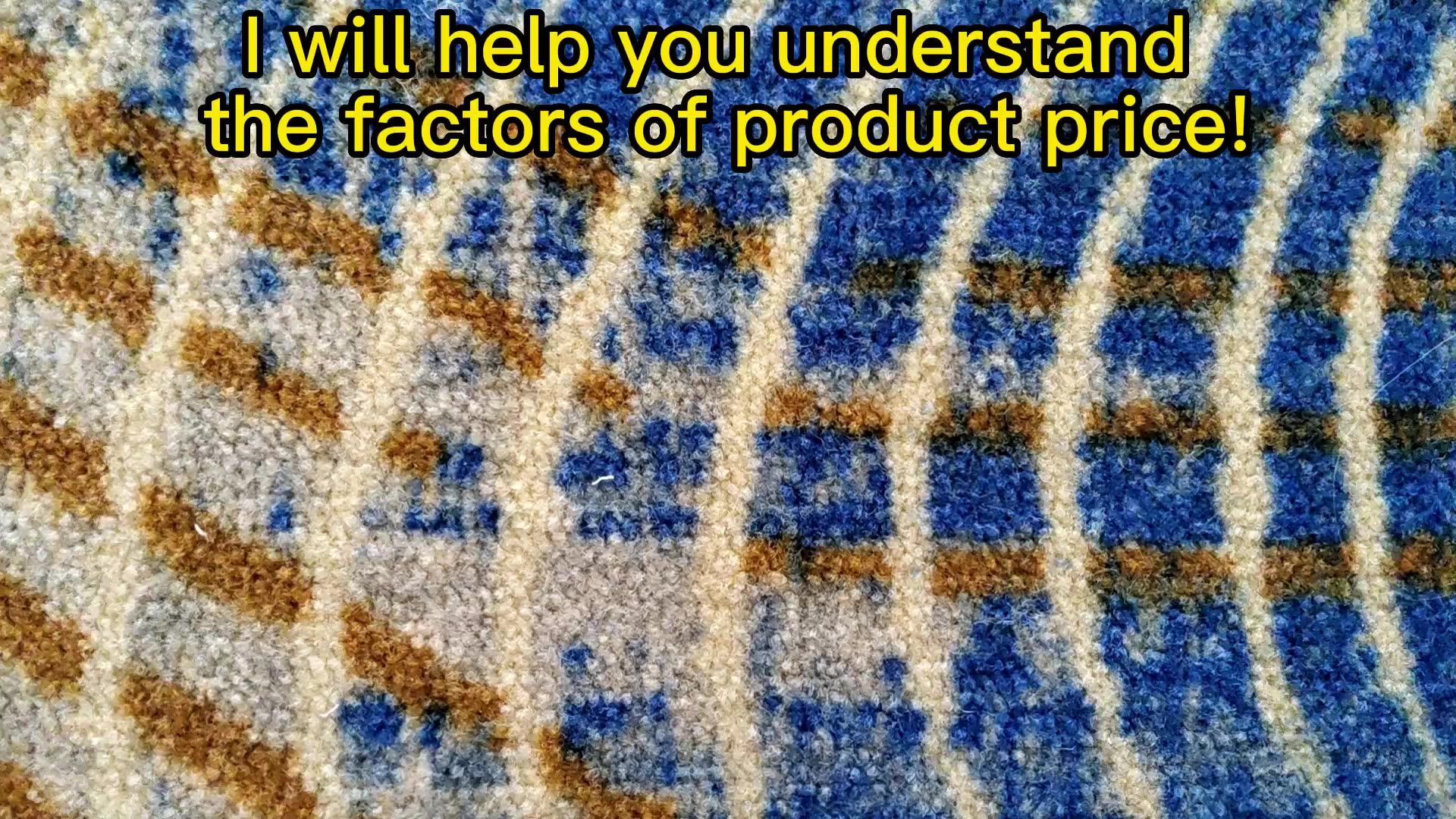 Fivestar Hotel 3d Printed Carpet Rooms Are Covered With Engineering Printed Flame Retardant