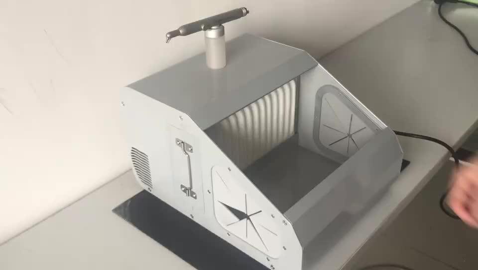 Dental Laboratory Dust Dust Collector Grinding Protector Box Sandblaster Vacuum