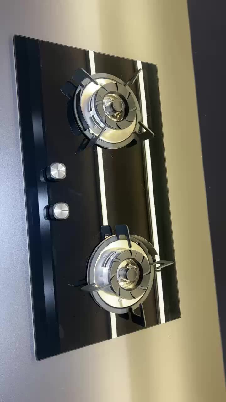 Household Nineburner Double Stove Builtin Natural Gas Kitchen Stove Liquefied Petroleum Lpg