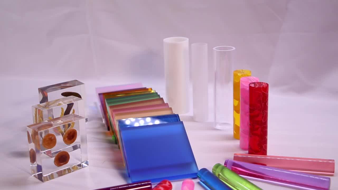 High Quality Transparent Clear Acrylic Pipes Colorful Pvc Pc Pmma