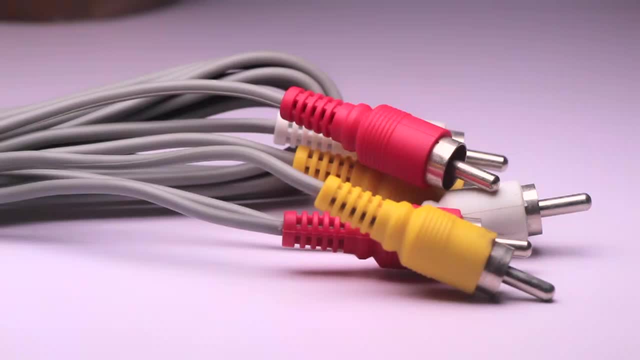 Audio Video Cable Stereo Dc Jack Mono Plug 3.5mm 4 Poles To 3 Rca Cable Firewire Cable For Tv