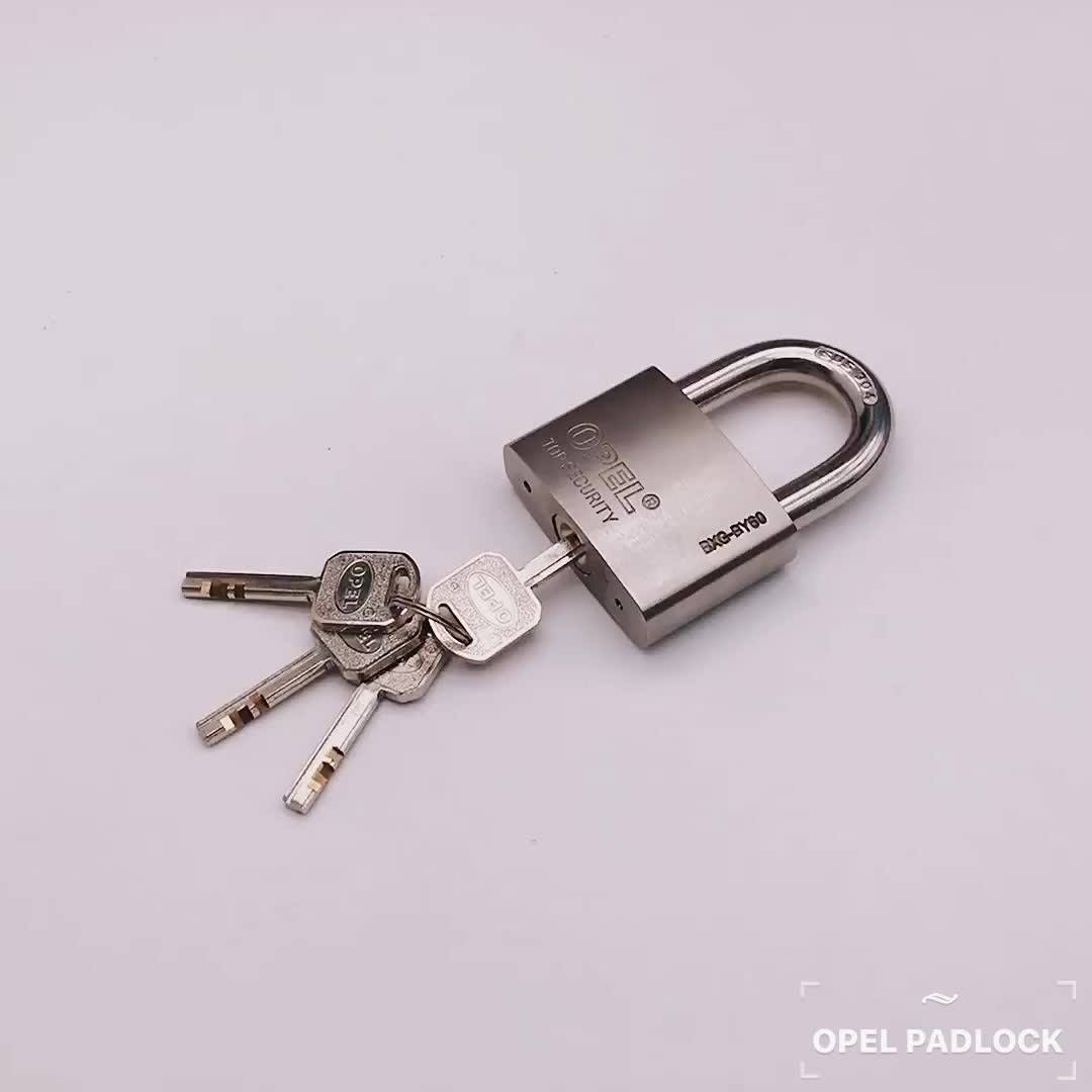 Opel Marine Grade 201/304 Stainless Steel Antirust Waterproof Padlock For Outdoor Lock Use Best
