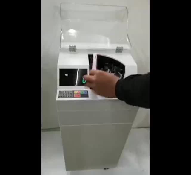 震惊！银行都方才用的鑫玮XW-880D快速复点机，竟然还可点外币。