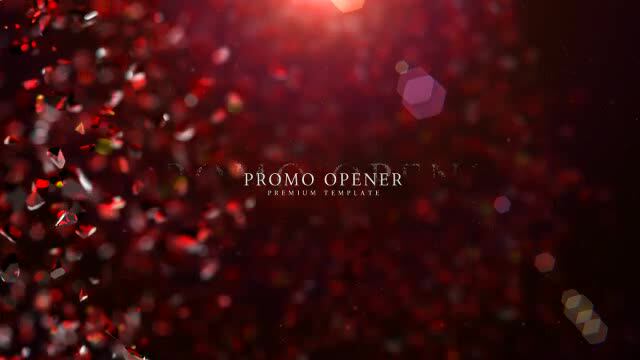 华丽大气典雅企业年会颁奖典礼晚会盛典开场视频模特写真电子相册宣传片头 AE模板 5.20.1