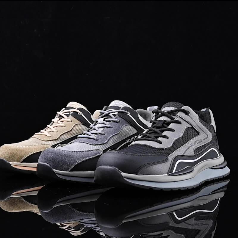 New Fashion Safety Shoes Anti Impact And Anti Puncture Work Shoes