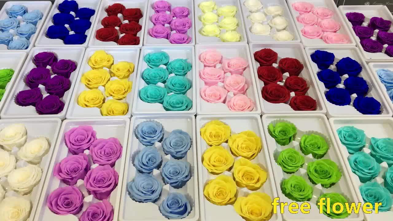 Permanent Fresh Flower Rose Fresh Black Rose Flower Real Preserved