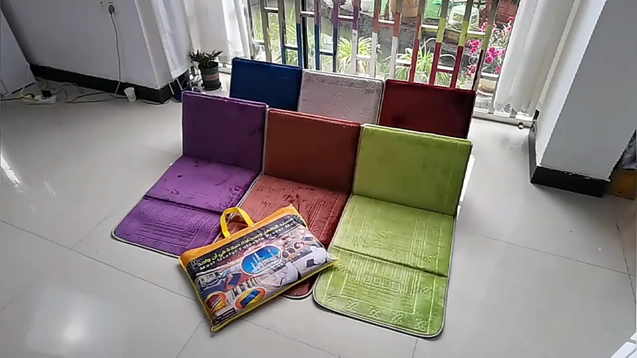 Wholesale Prayer Mat Luxury Middle Eastern Muslim Worship Mat 3d