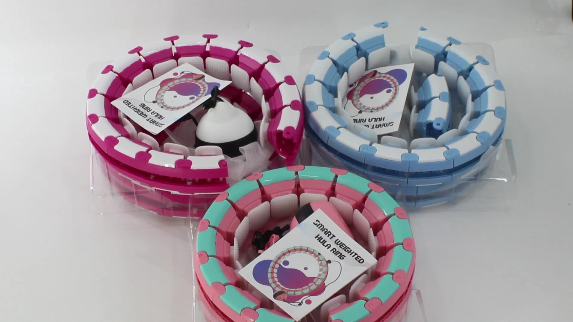 360degree Therapy Massage Weighted Hula Circle Hoop For