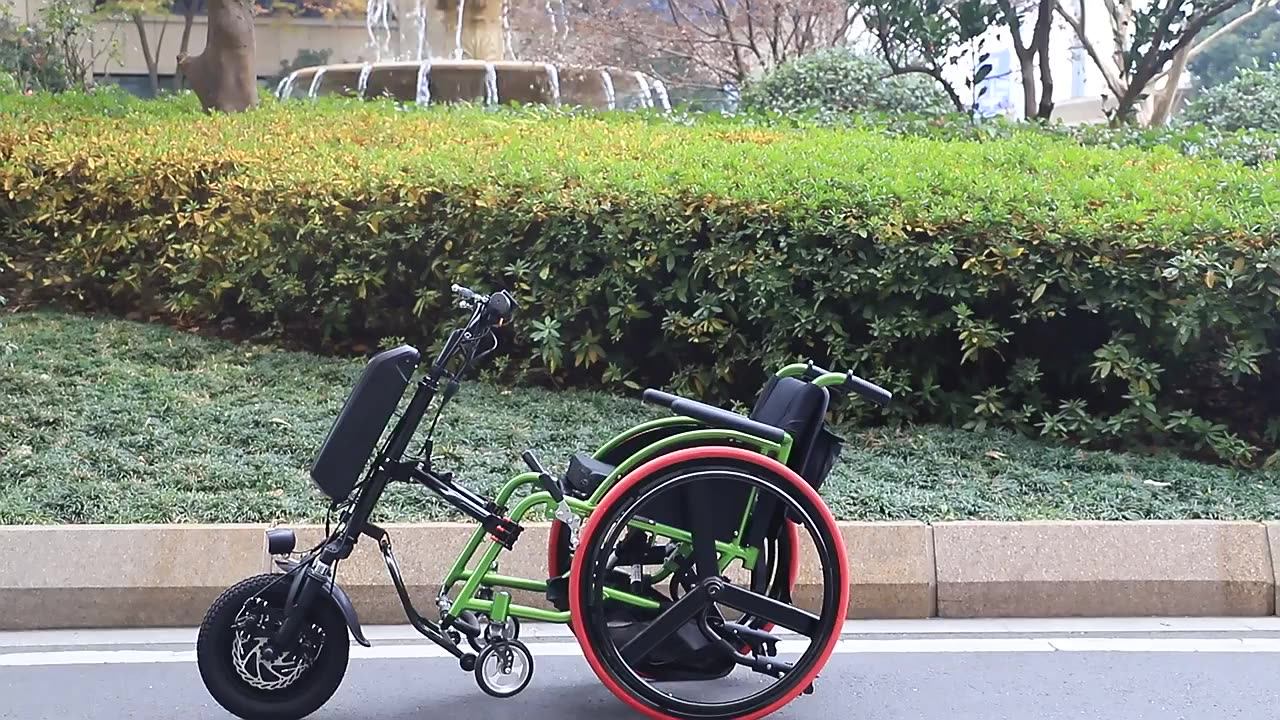Elesmart 12" 36v 500w Electric Wheelchair Power Assist Handcycle Handbikes No Mijo Wheelchair