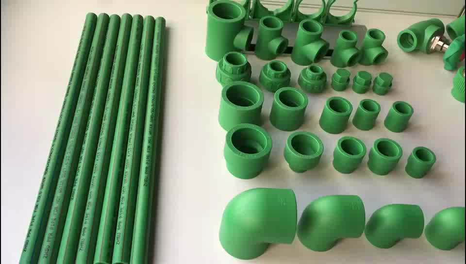 Green Ppr Pipe Fitting Ppr Ball Valve With Brass For Plastic Pipe Buy