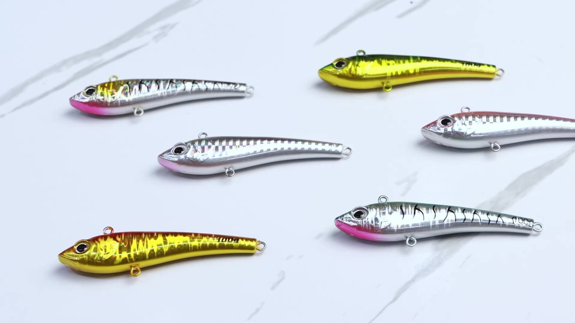 Thorforce Hvo024 Saltwater Metal Vib Slow Pitch Jig Fishing Jigging