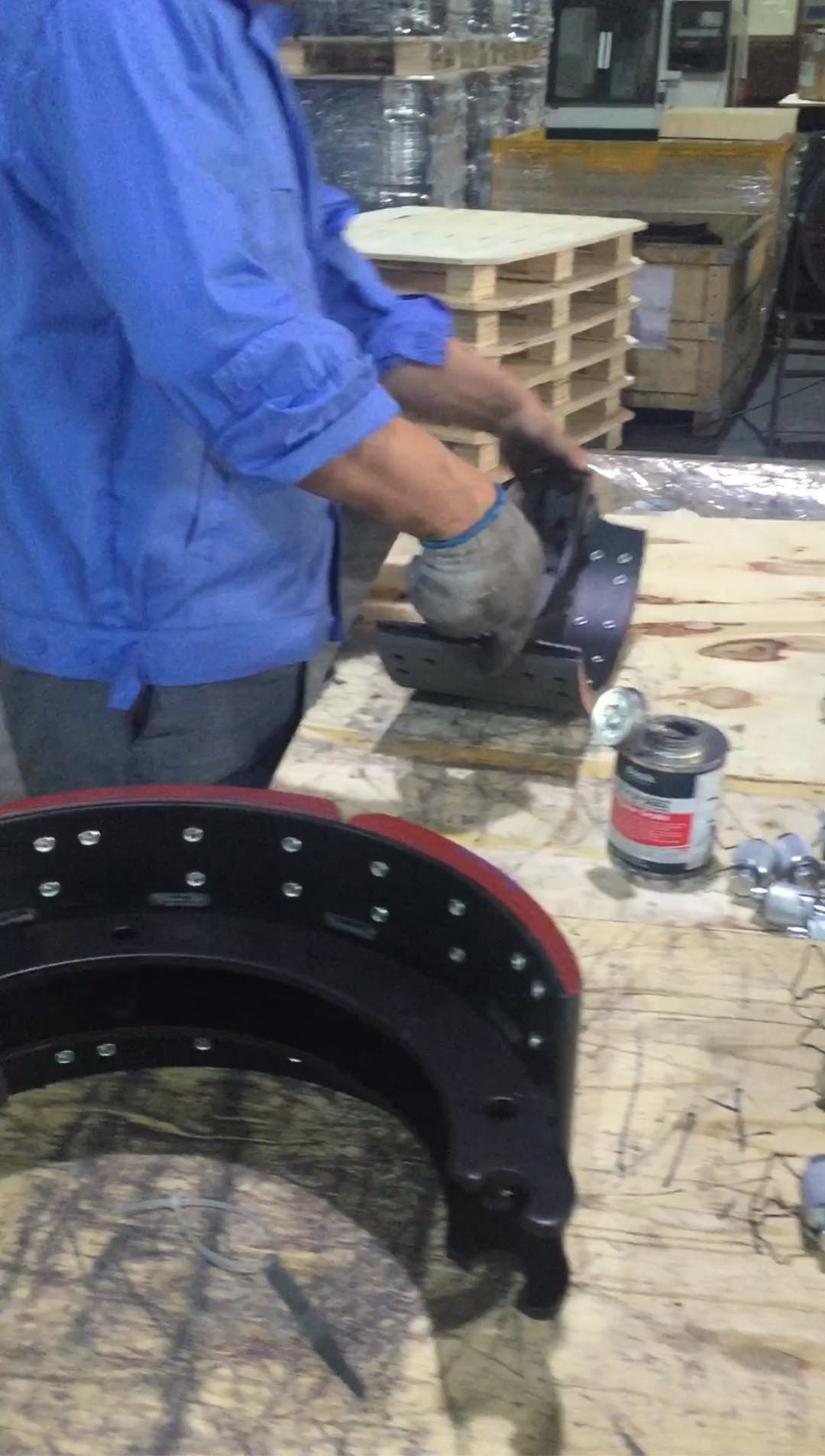 Long Life 4692ns Brake Shoe /riveted Pad Nonasbestos Lining 4692 Buy