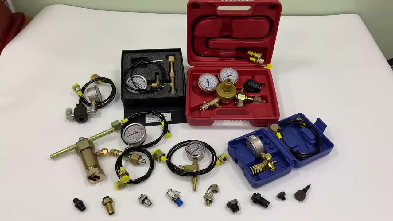 Npk Hydraulic Breaker Hammer Maintenance Spare Parts Gas Charger Meter