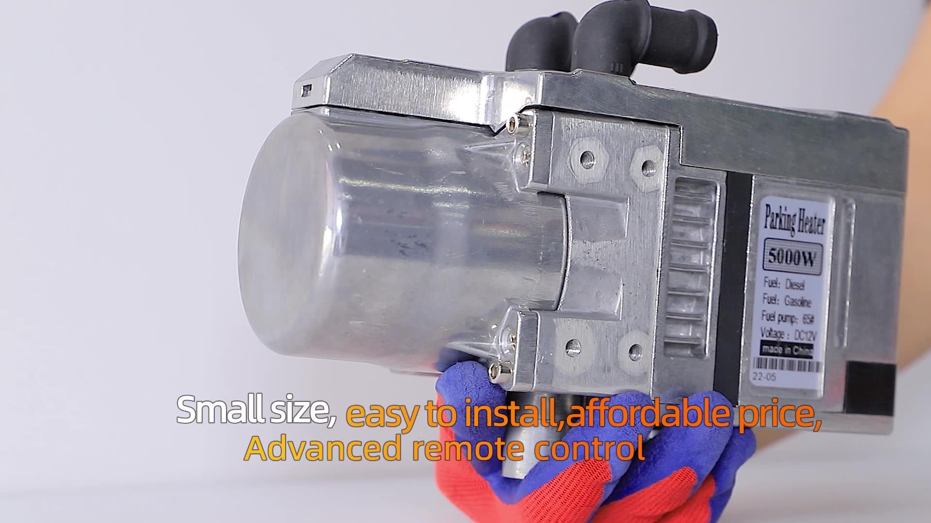 High Quality Engine Coolant Preheater 10KW 12V 24V Diesel Parking Water  Heater Liquid Heater with Kyocera Glow PlugFor Truck