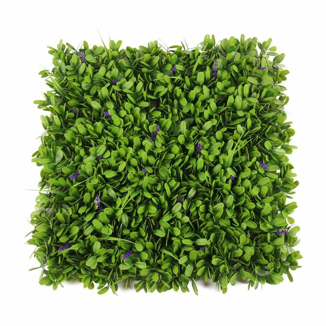 Verde Artificial Panel De Pared De Plástico Hierba Paisajismo Césped