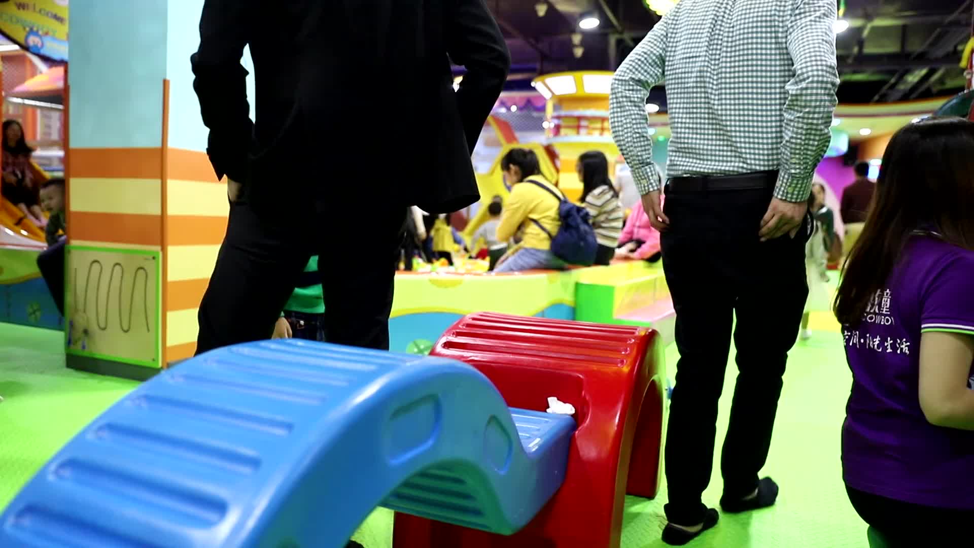 Cowboy Used Indoor Soft Playground Equipment Playground Floor Eva Mat