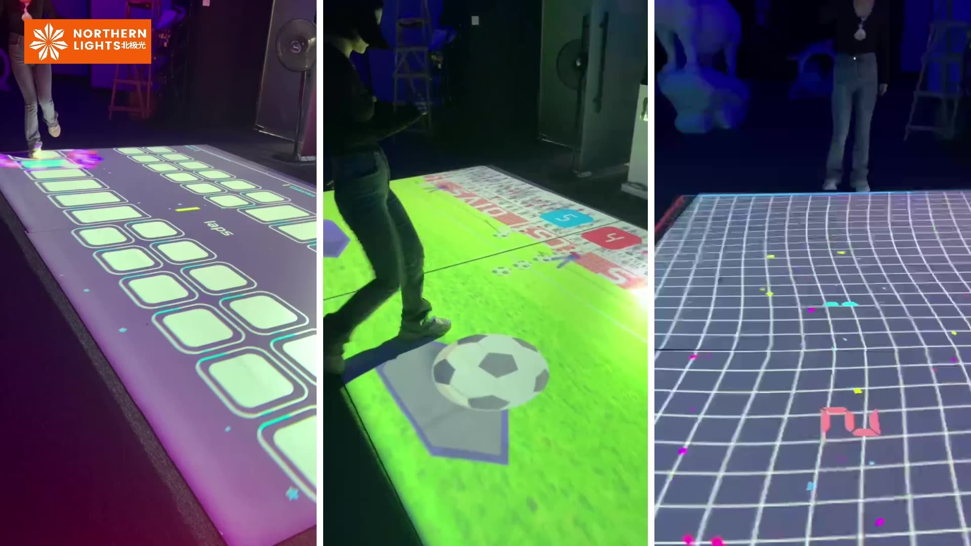 Kindergarten Interactive Products Movable Interactive Ground Projection