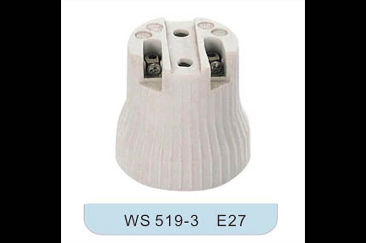 Handmade Creative Porcelain Lamp Socket For Pendant Light Chandelier
