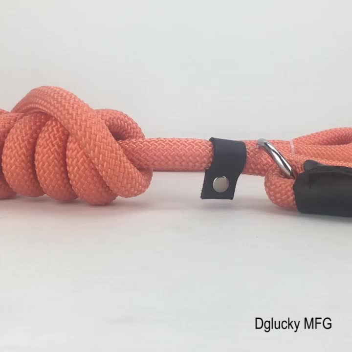 Heavy Duty Braided Rope No Pull Training Dog Slip Rope Leash Buy Dog