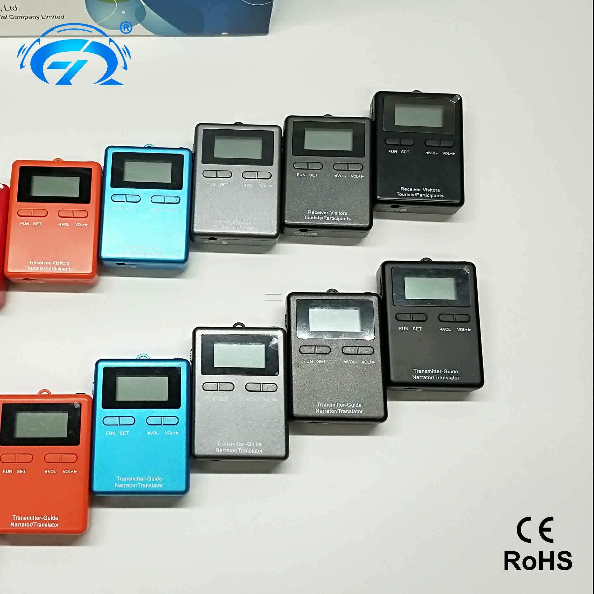 Best Price Digital Uhf Tour Guide Wireless Audio Transmitter And