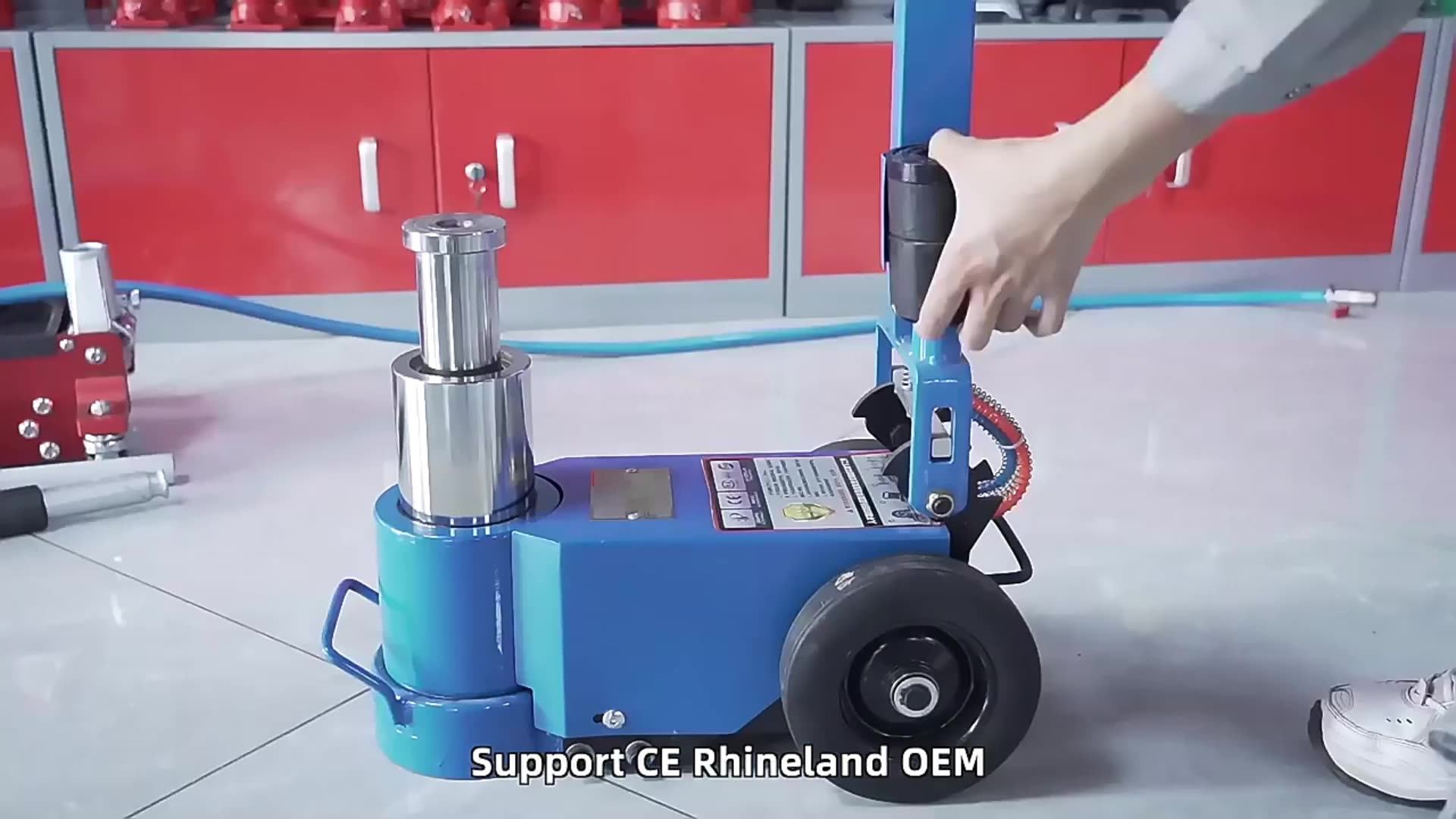 Hot Selling 80t Truck Repair Air Jack For Trucks/long Arm Air Jack