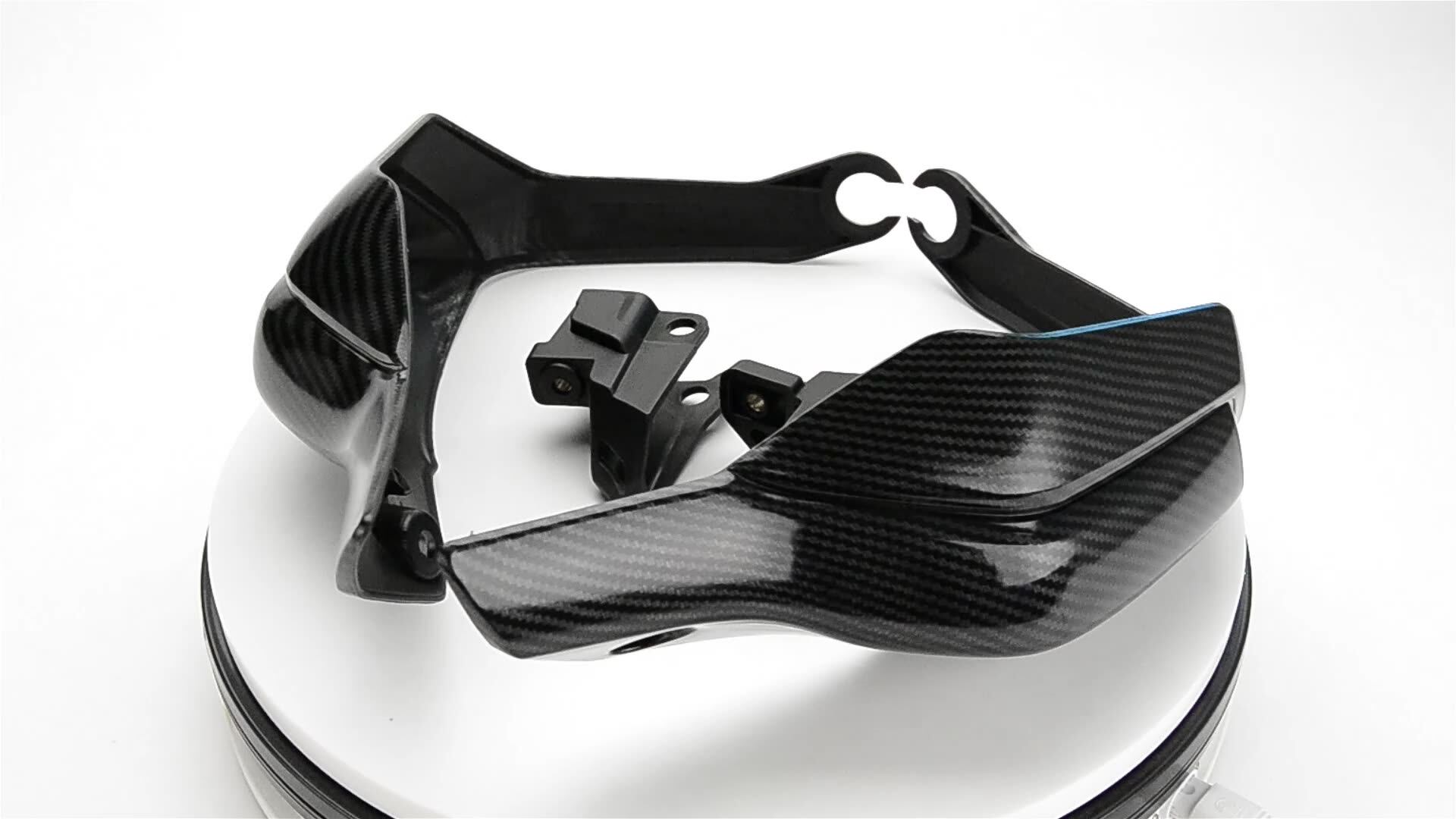 Veciado Paramani Per X-ADV 750 2017-2020 – Protezioni Manubrio In Plastica Nera, Antivento E Antisabbia
