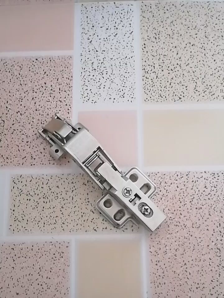 125 degree aluminum frame door hydraulic hinge Integral cabinet display cabinet Aluminum alloy glass door 25 thick narrow edge large angle hinge