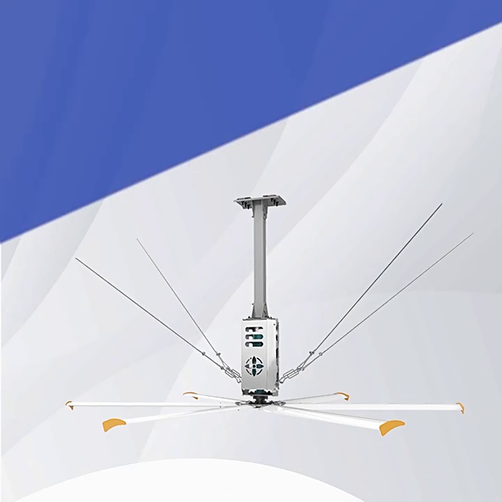 夏日工场降温神器。AWF7.3米工业大风扇、让清凉不再遥远❄️